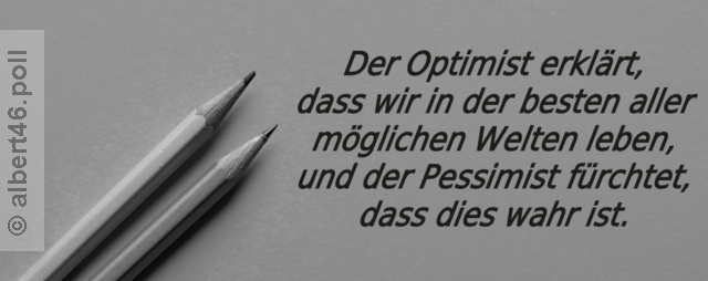 Der Optimist erklärt